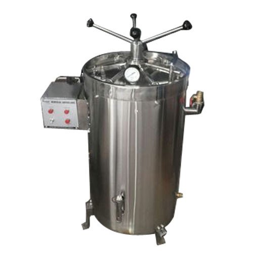Autoclave Triple wall Vertical High-Pressure Radial Locking - (with Steam Jackel)