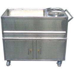 Food Trolley DHT-501 Electric Trolley with Double Door