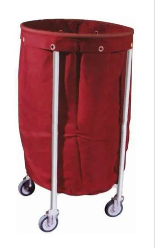 Ward Equipments DHF-2201 Solid Linen Trolley with Canvas Bag