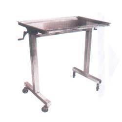 Ward Equipments DHF-1116  OT Instrument Mayo's Trolley Over the OT Table (Mechanically)