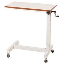 Over Bed Table Mayo's type(Adjustable height with Gear Handle)ASI-147