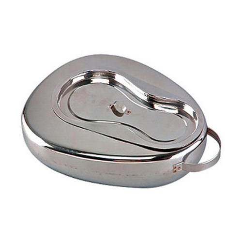 Bed Pans Stainless Steel Female with and without Lid (cover)