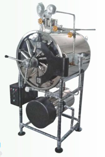 Cylindrical Horizontal Autoclave Double wall