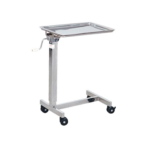 Ward Equipments DHF-1114 O.T.Mayo's Instrument Trolley With S.S. Tray