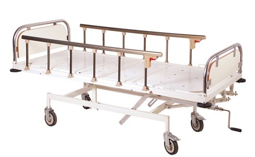ICU Bed Hi-Lo Hydraulic ( Sunmica Panels & Side Railings) ASI-108