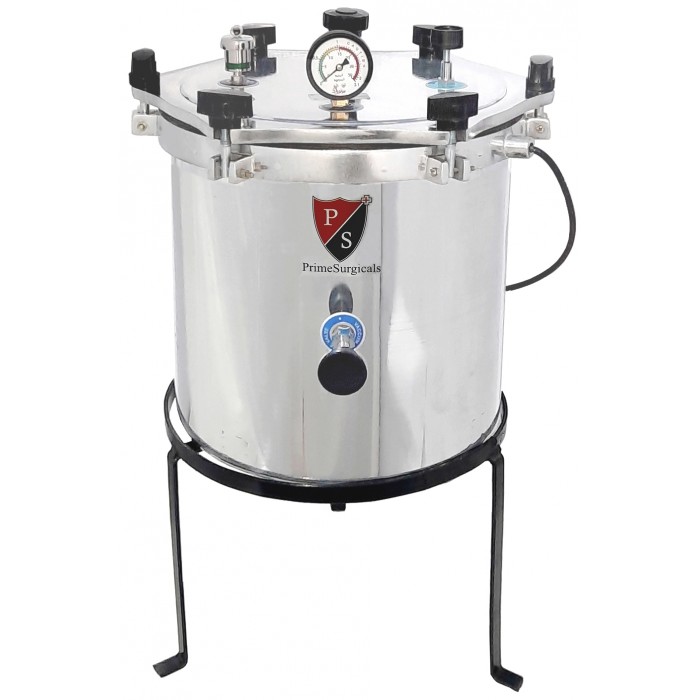 Autoclave Portable Aluminium Six wing Nut type (sterilizer Dressing Pressure Type)