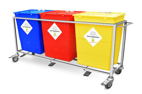 Biomedical Waste Segregation Trolley DHF- 2316