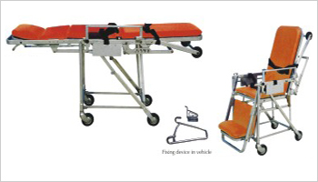 WHEEL CHAIR CUM STRETCHER ASI-235